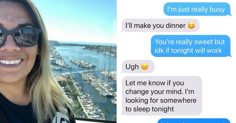 Woman Calls Out ‘Hobosexual’ For Trying To Date Her Only So He Could Have A Place To Sleep