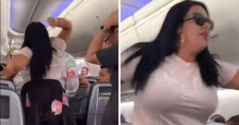 Woman Thrown Off Plane For Bashing Boyfriend With A Laptop After He ‘Looked At Other Women’
