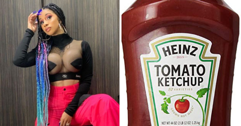 Cardi B Doesn’t Put Her Ketchup In The Fridge And Fans…Have Thoughts