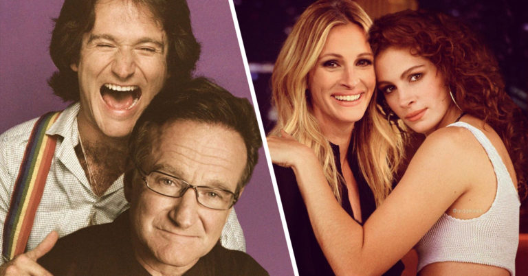 This Artist Photoshops Celebrities With Their Younger Selves And It’s A Trippy Nostalgia Rush