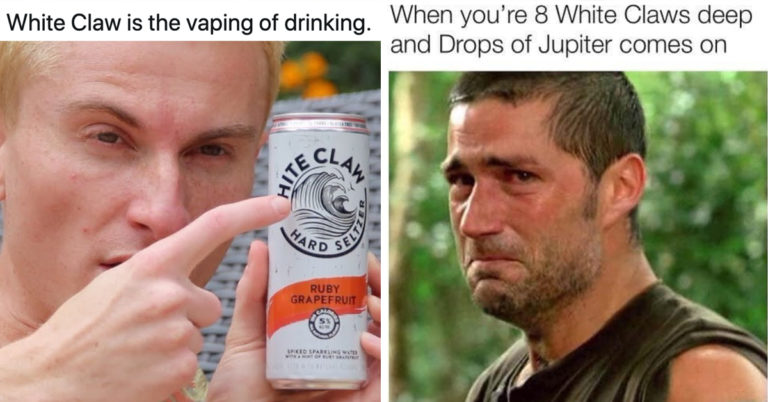21 Of The Funniest White Claw Tweets And Memes Because The Claw Is Law