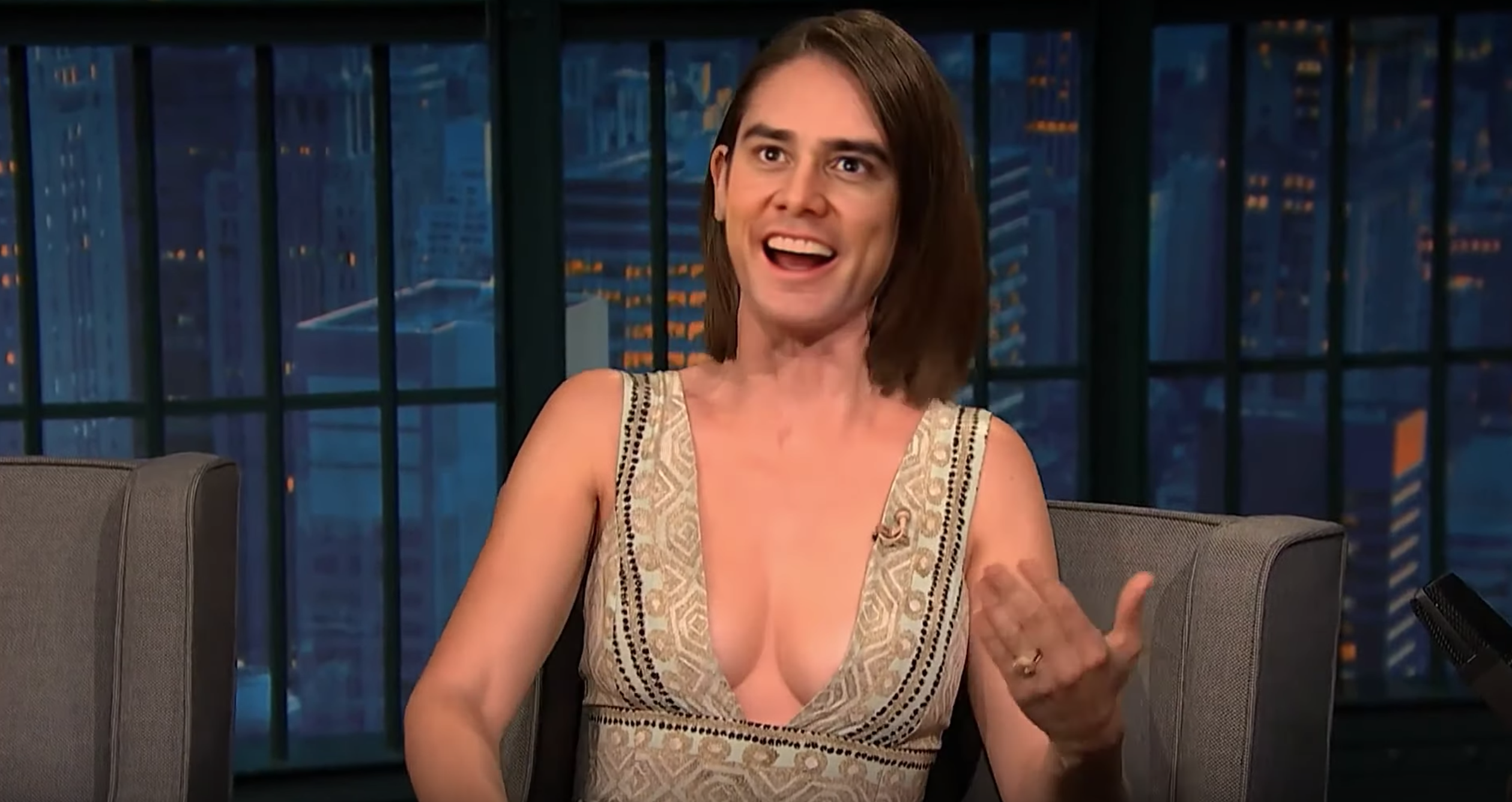 2518px x 1336px - This Deepfake Video Of Alison Brie With Jim Carrey's Face Is Horrifying