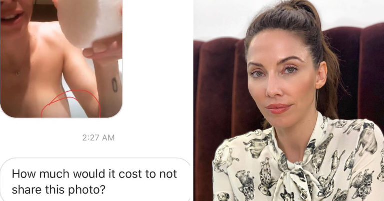 Someone Tried To Blackmail Whitney Cummings Over A Nip Slip Pic, So She Shared It Herself