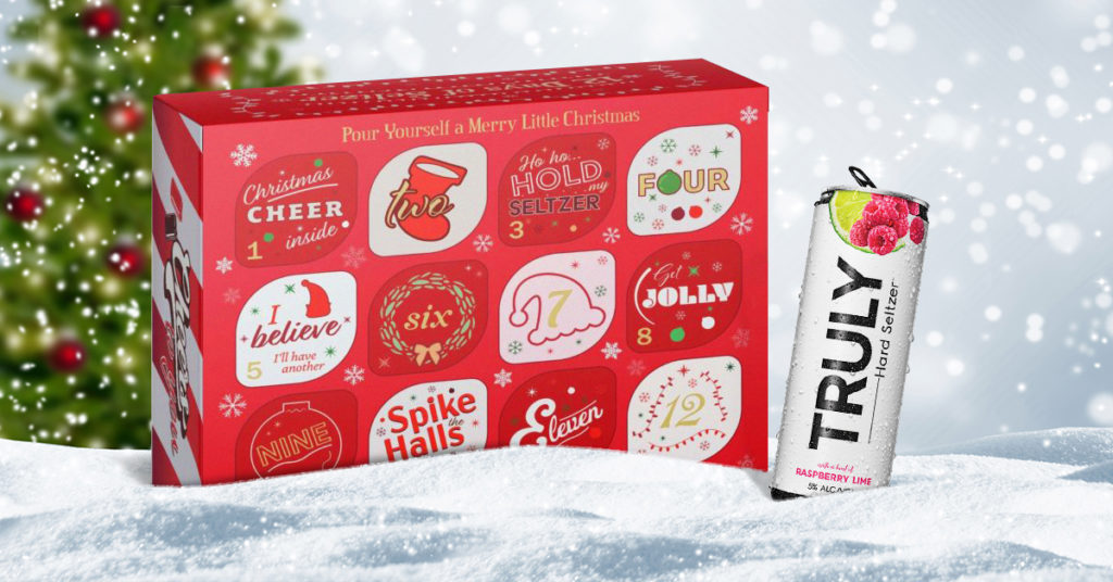 Boozy All The Way! Hard Seltzer Advent Calendar For Adults Now Exists