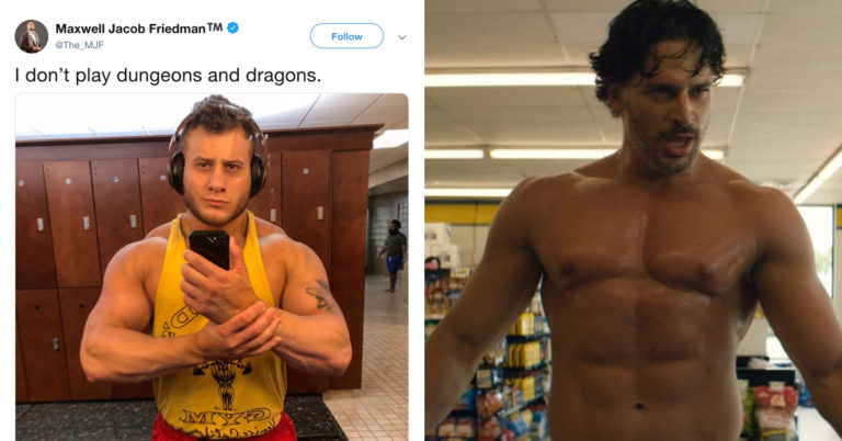 Ripped Nerd Joe Manganiello Claps Back At Meathead Jock For Dungeons And Dragons Tweet