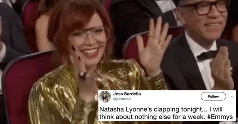 Natasha Lyonne’s Awkward Clap At The 2019 Emmys Will Go Down In History
