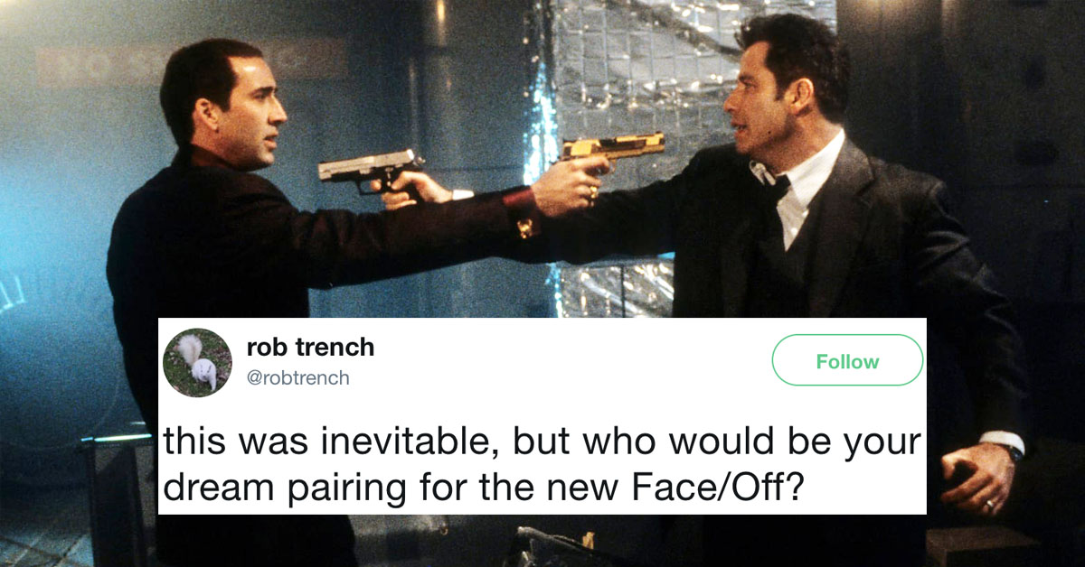 face/off, face off, face/off reboot, face off reboot, faceoff reboot, face off remake, faceoff remake, face/off remake