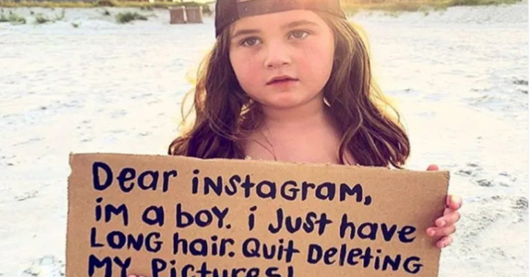 Parents Are Mad Instagram Keeps Deleting Photos Of Their Long-Haired, Shirtless Sons