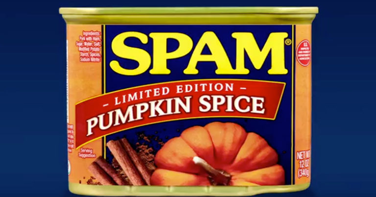 pumpkin spice spam