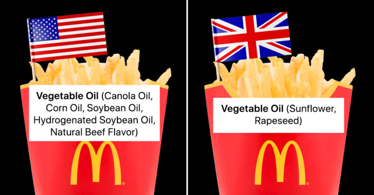 Woman Compares Food Ingredients In The U.S. And U.K. And We’re Eating Straight Garbage Over Here