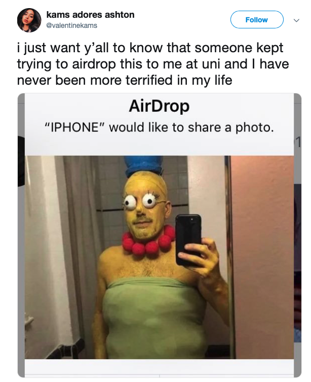 funny things to airdrop