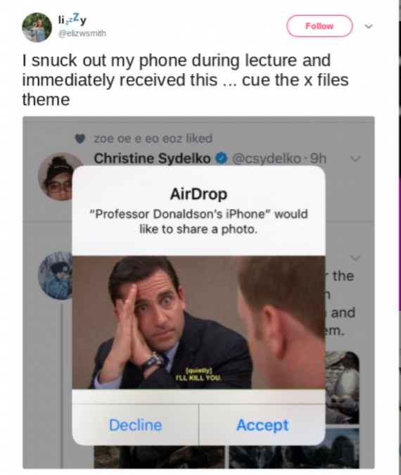27 People Who Got Hilariously Trolled By Airdrops From Strangers Page 3 Of 3