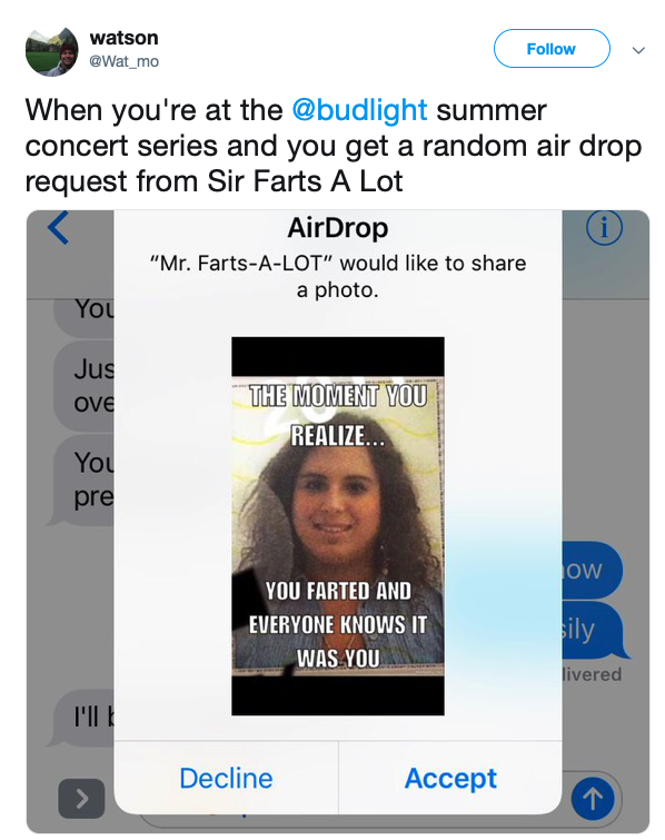 23 People Who Got Brilliantly And Hilariously Trolled By AirDrops From  Strangers