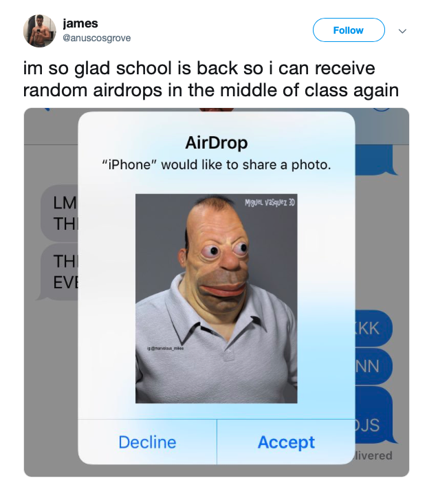 23 People Who Got Brilliantly And Hilariously Trolled By AirDrops From
