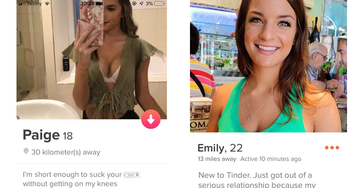 Tinder profiles hot The Most