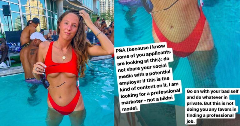 Company Rejects Job Applicant Because She Posted A Bikini Photo On Instagram, It Backfires