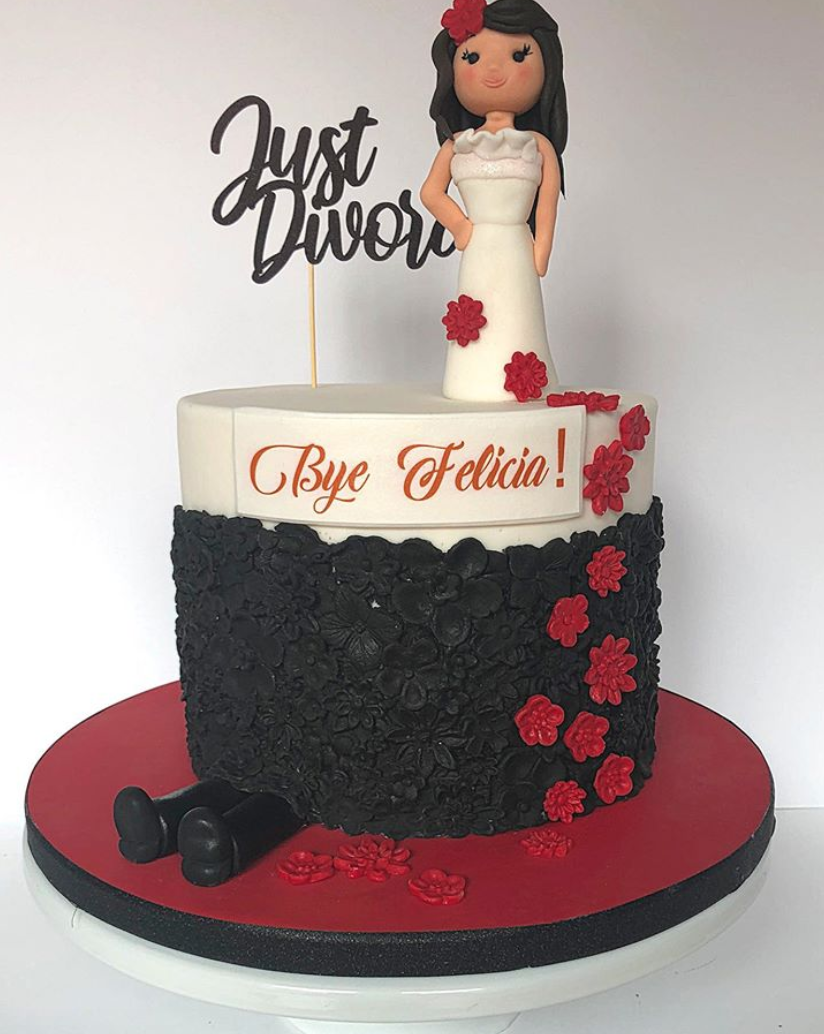 divorce cakes