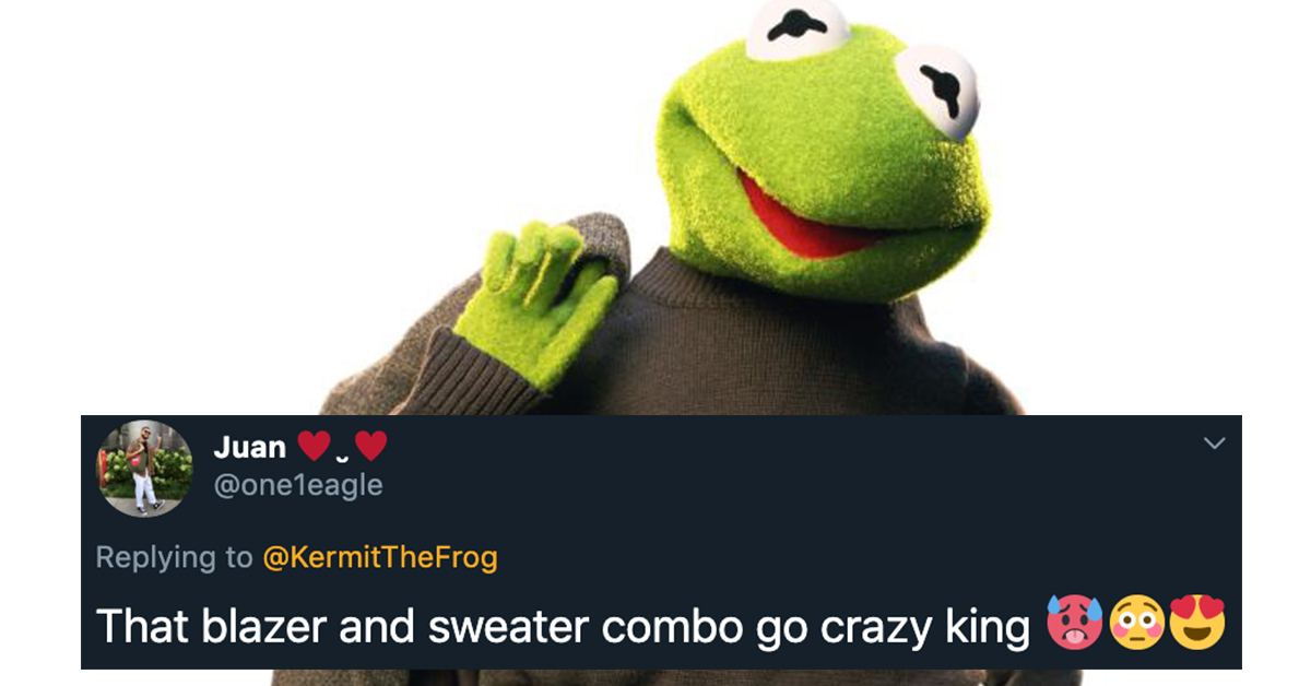 kermit the frog work outfit