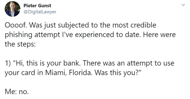 Lawyer’s Twitter Thread About How Creepily Advanced Phishing Scams Are Getting Goes Viral