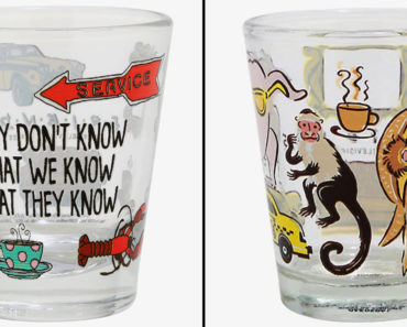 friends shot glasses