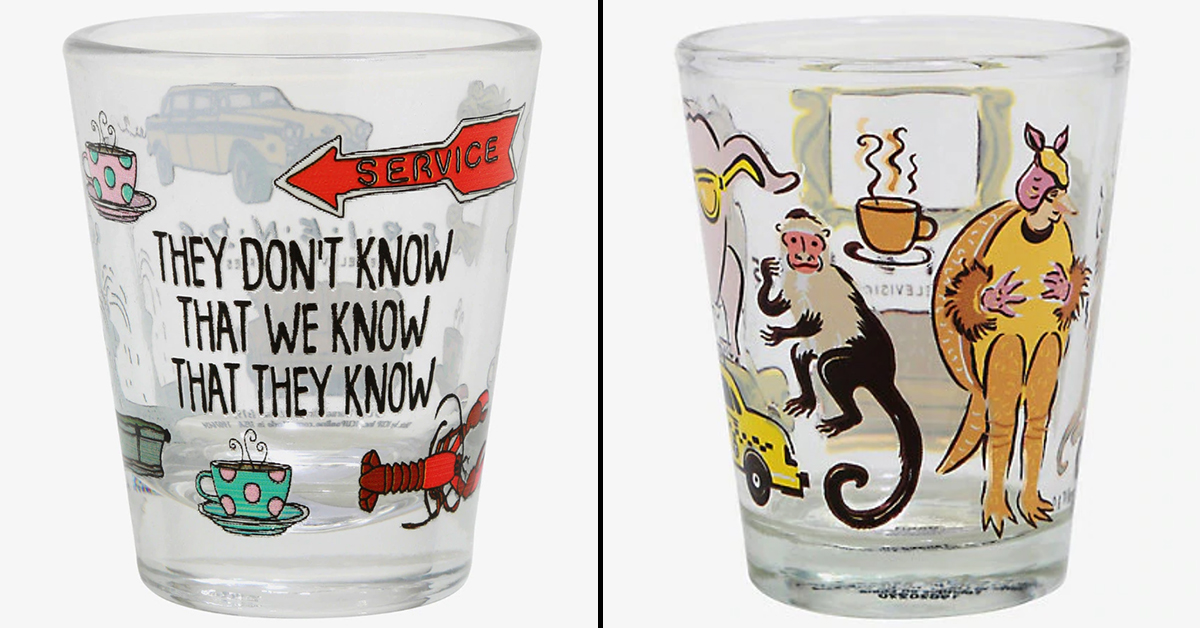 New 'Friends' Shot Glasses Feature The Show's Most Iconic References