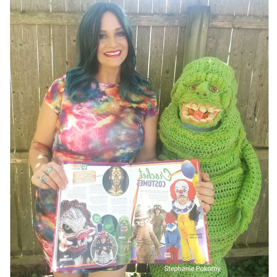 Mom Crochets Intricate 3D Halloween Costumes For Her Kids