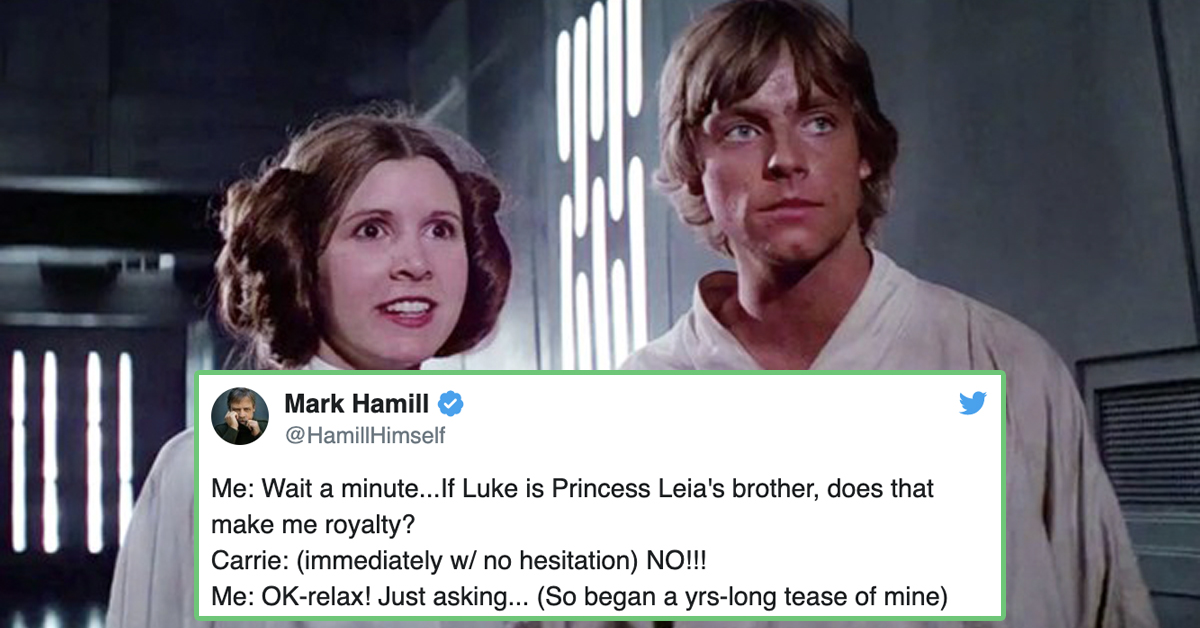 Star Wars' Star Mark Hamill Reminds Us How He Almost Played 'Luke  Starkiller