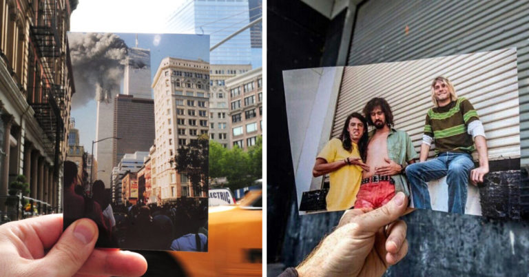 Modern Photos Of Old Places Is Closest Thing We Have To Time Travel (25 Pics)