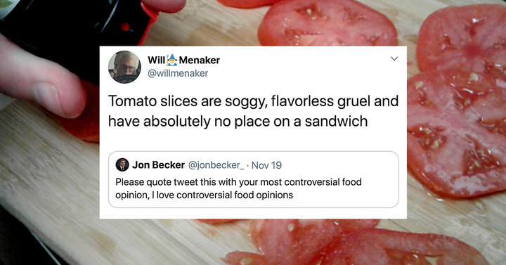 controversial food opinions