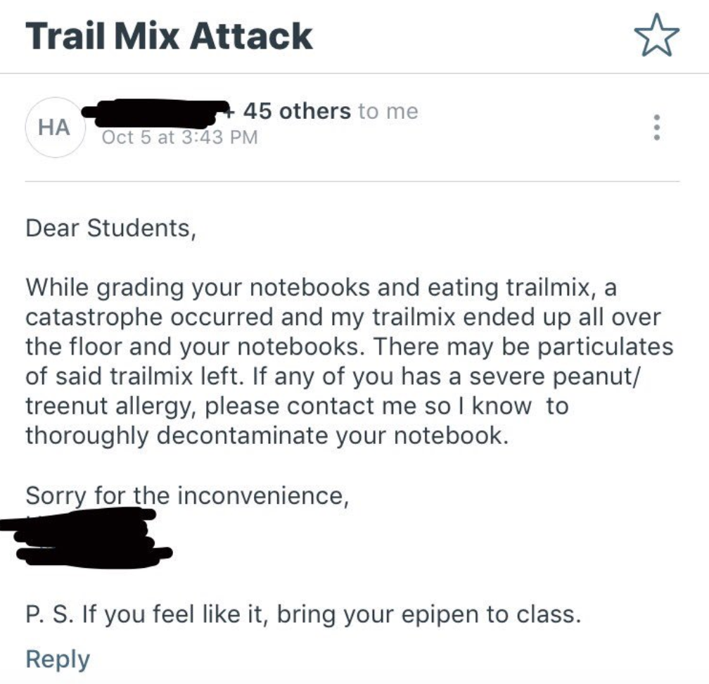 Always Proofread Your Emails To Teachers (22 Funny Professor Emails)