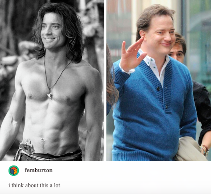 Someone Tried to Criticize Brendan Fraser For Aging And ...