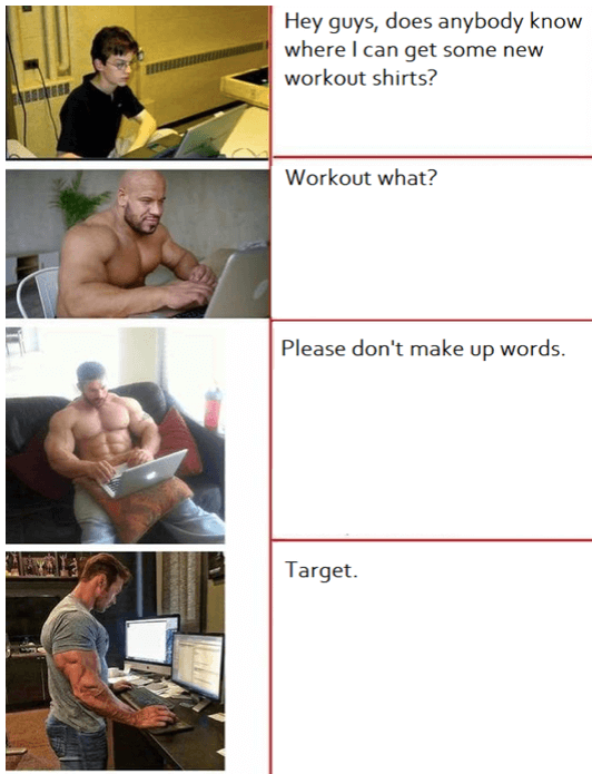 v/ Post #433648272, Buff Guys Typing on Laptops / Why Yes, How Could You  Tell?