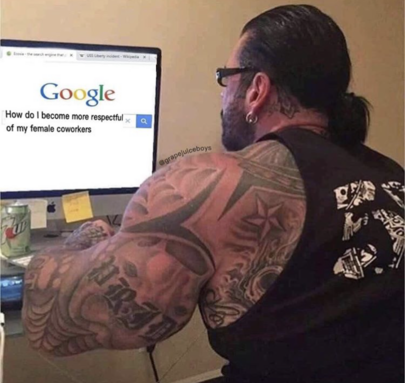v/ Post #433648272, Buff Guys Typing on Laptops / Why Yes, How Could You  Tell?