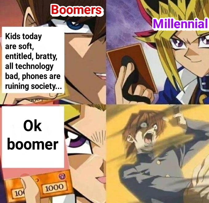 OK boomer memes, ok boomer, what does ok boomer mean, meaning of ok boomer