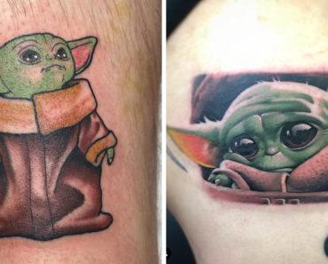 Baby Yoda tattoo, baby Yoda tattoos, baby yoda tattoo ideas, baby yoda white claw, baby yoda white claw tattoo