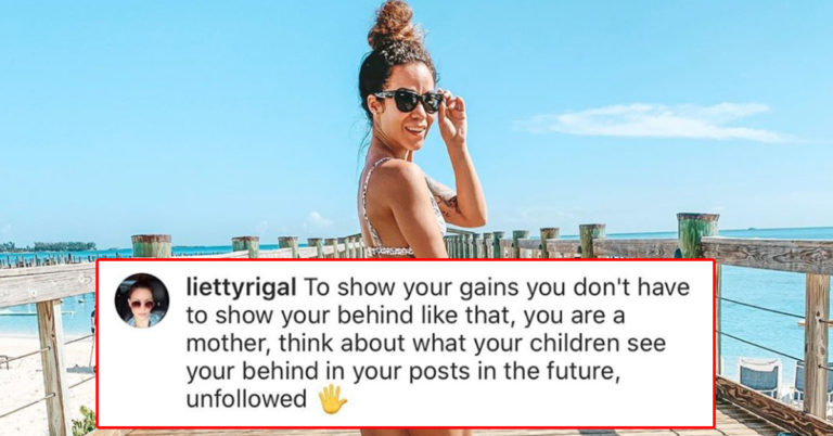 Fitness Blogger Responds To Commenters Saying “Moms Shouldn’t Share Bikini Pics”