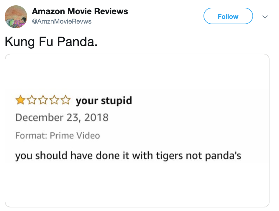 one star movie reviews