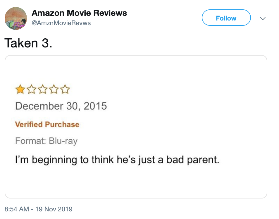 one star movie reviews