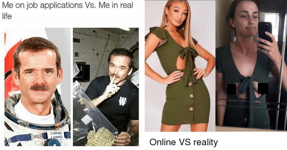 27 Funny Me In Real Life Vs Me On Internet Memes