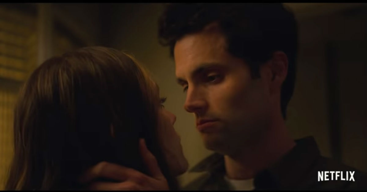 Still from the second trailer of season two of "You"