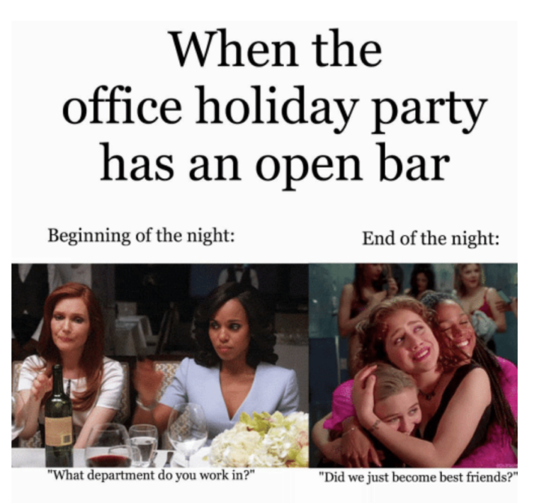 19 Office Holiday Party Memes For People Who Get Wasted At ...