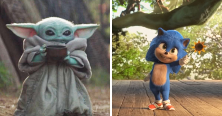 We Don’t Need To Pit Baby Yoda And Baby Sonic Against Each Other, But We Also Can’t Resist