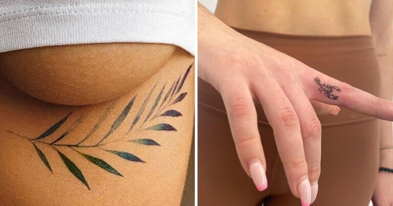 The Smaller The Tattoo, The Less You’ll Regret It (45 Cute Tiny Tattoo Ideas)