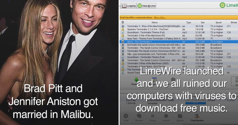 It’s Been 20, Yes, T-W-E-N-T-Y Years Since These Things Happened (25 Pics)