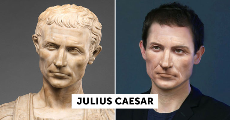 What Julius Caesar And Other Historical Figures Would Look Like Today (27 Pics)