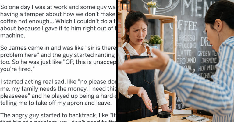 aita barista mean customer prank