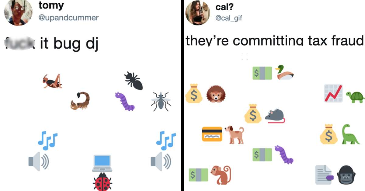 animal emoji parties