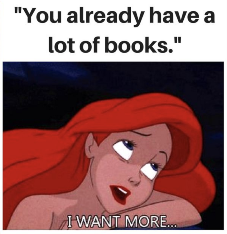 reading books meme