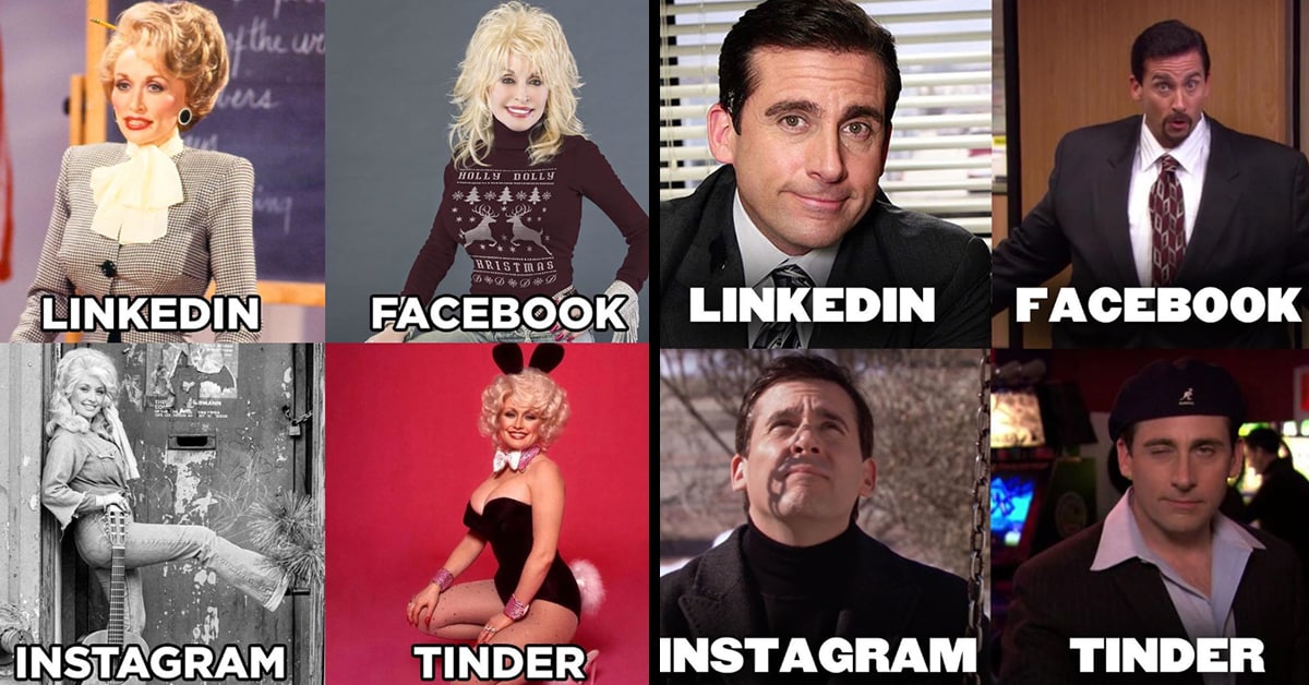 New Linkedin Facebook Instagram And Tinder Meme Challenge