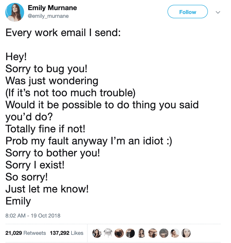 Every Work Email I Send: So Sorry I Exist! (27 Funny Work Email Memes)